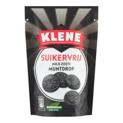 Klene Suikervrij Mild Zoete Muntdrop (12x 100gr) Best