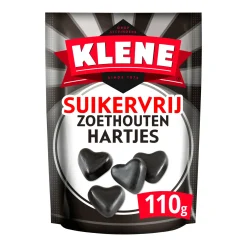 Klene Suikervrij Zoethouten Hartjes (12x 110gr) Outlet