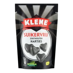 Klene Suikervrij Zoethouten Hartjes (12x 110gr) Outlet