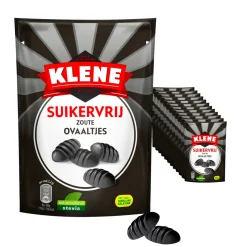 Klene Suikervrij Zoute Ovaaltjes (12x 110gr) Hot