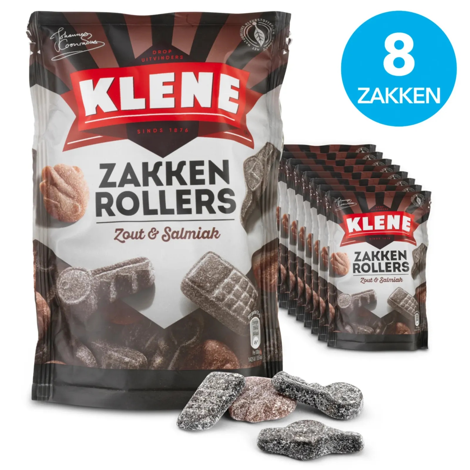 Klene Zakkenrollers (8x 210gr) Best