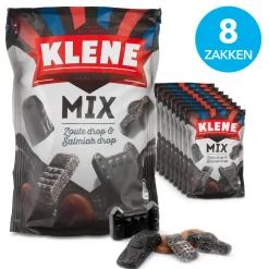 Klene Zoute & Salmiak Mix (8x 270gr) Online