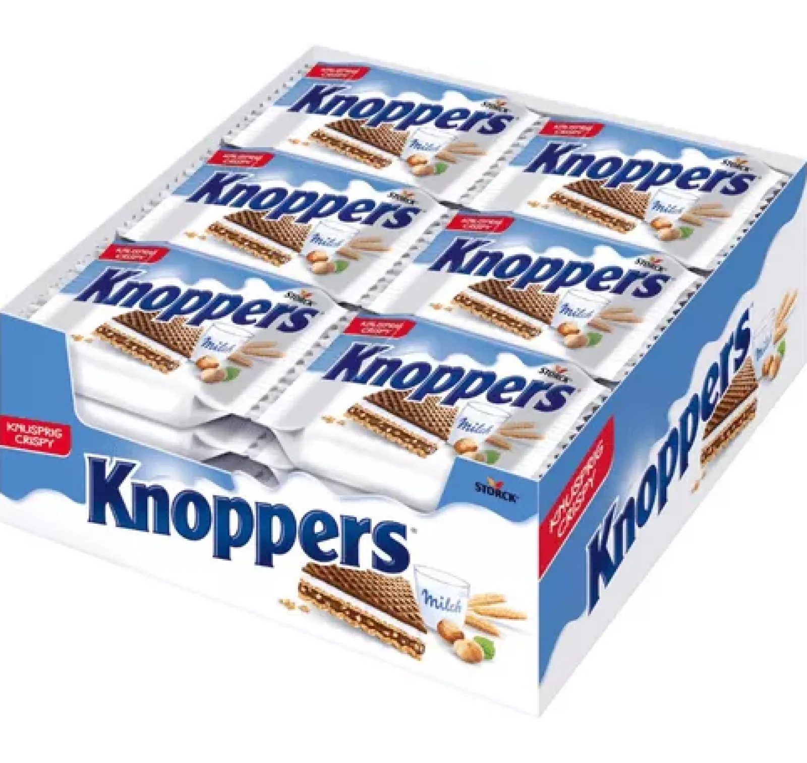 Knoppers (24x 25gr) Hot
