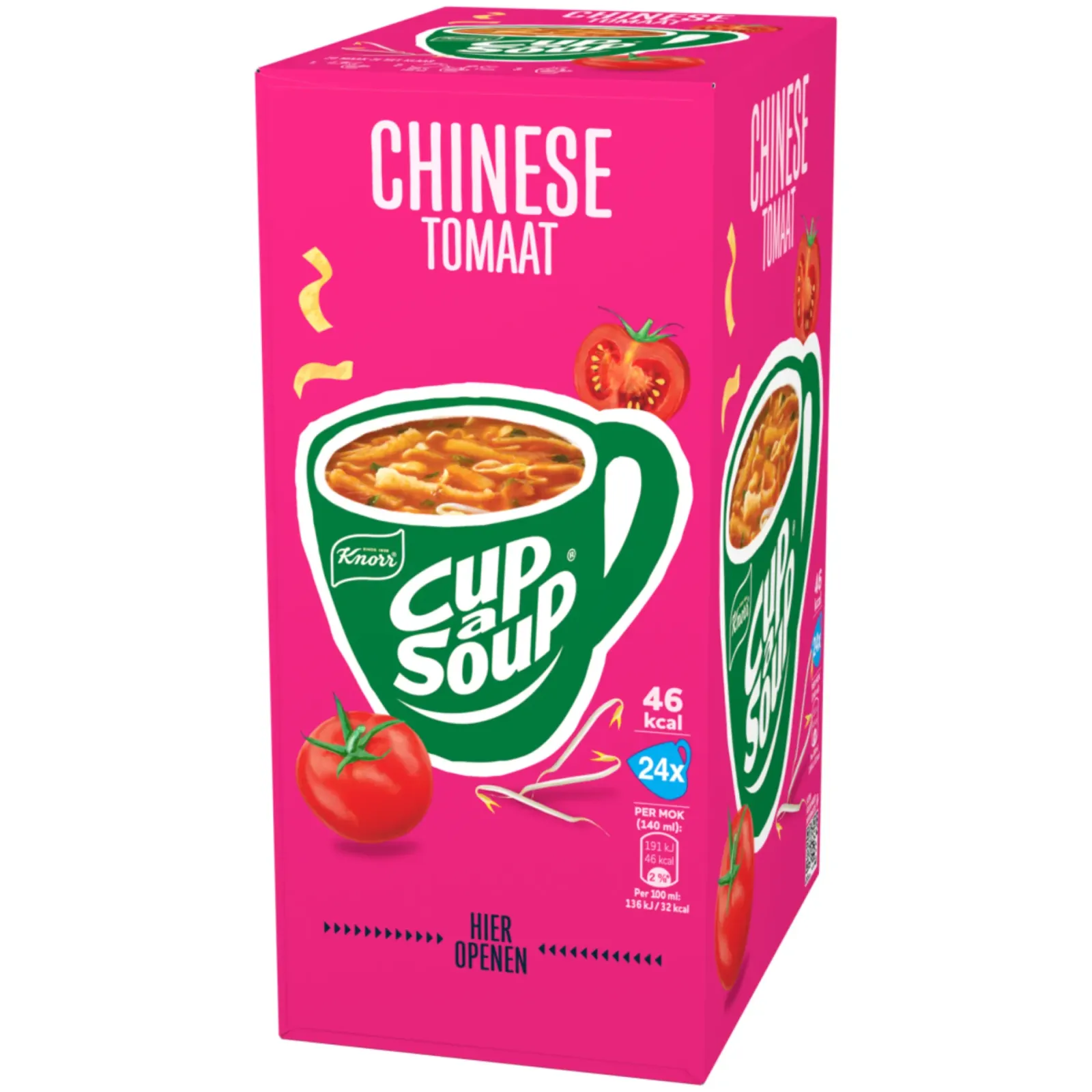 Knorr Cup-a-Soup Chinese Tomaat (24x 140ml) Best