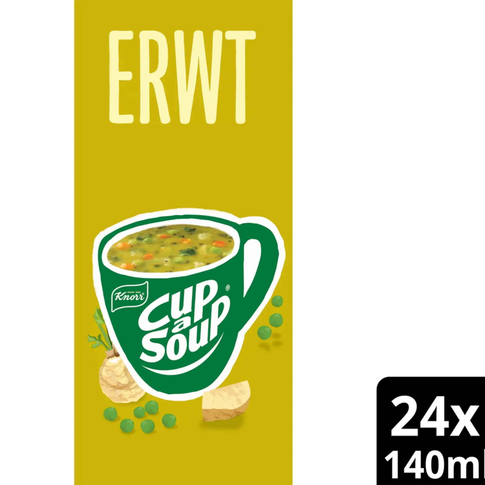 Knorr Cup-a-Soup Erwt (24x 140 ml) Online