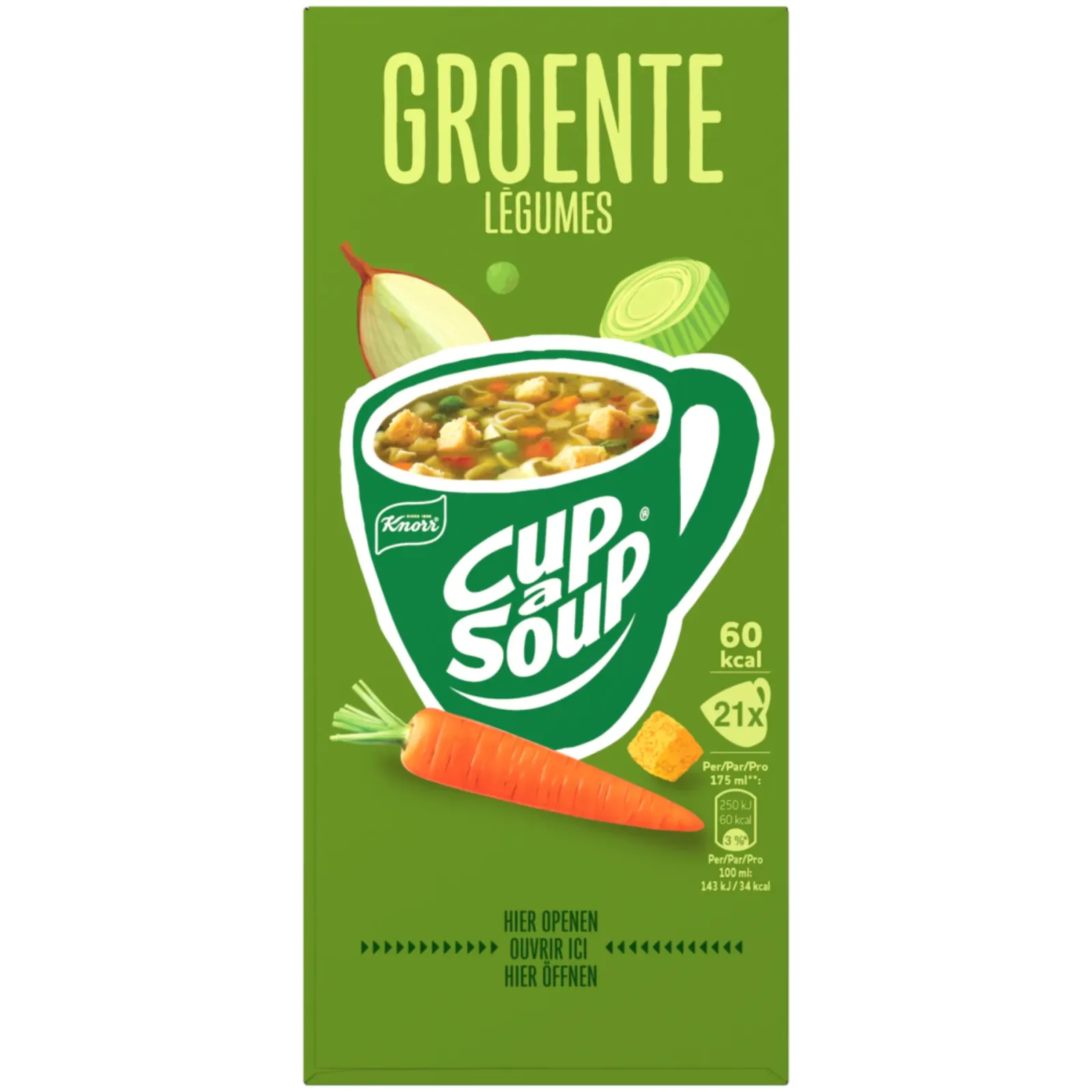Knorr Cup-a-Soup Groente (21×175 ml) Online
