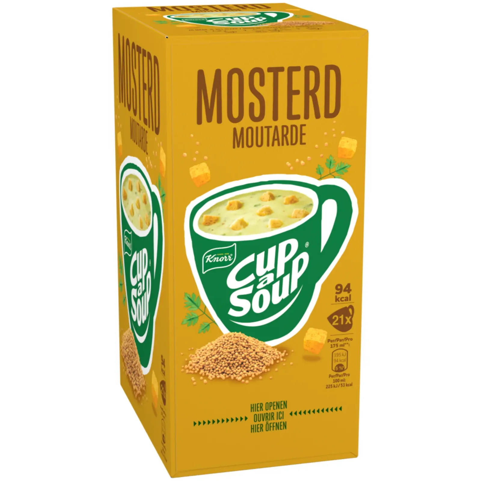 Knorr Cup-a-Soup Mosterd (21x 175ml) Clearance