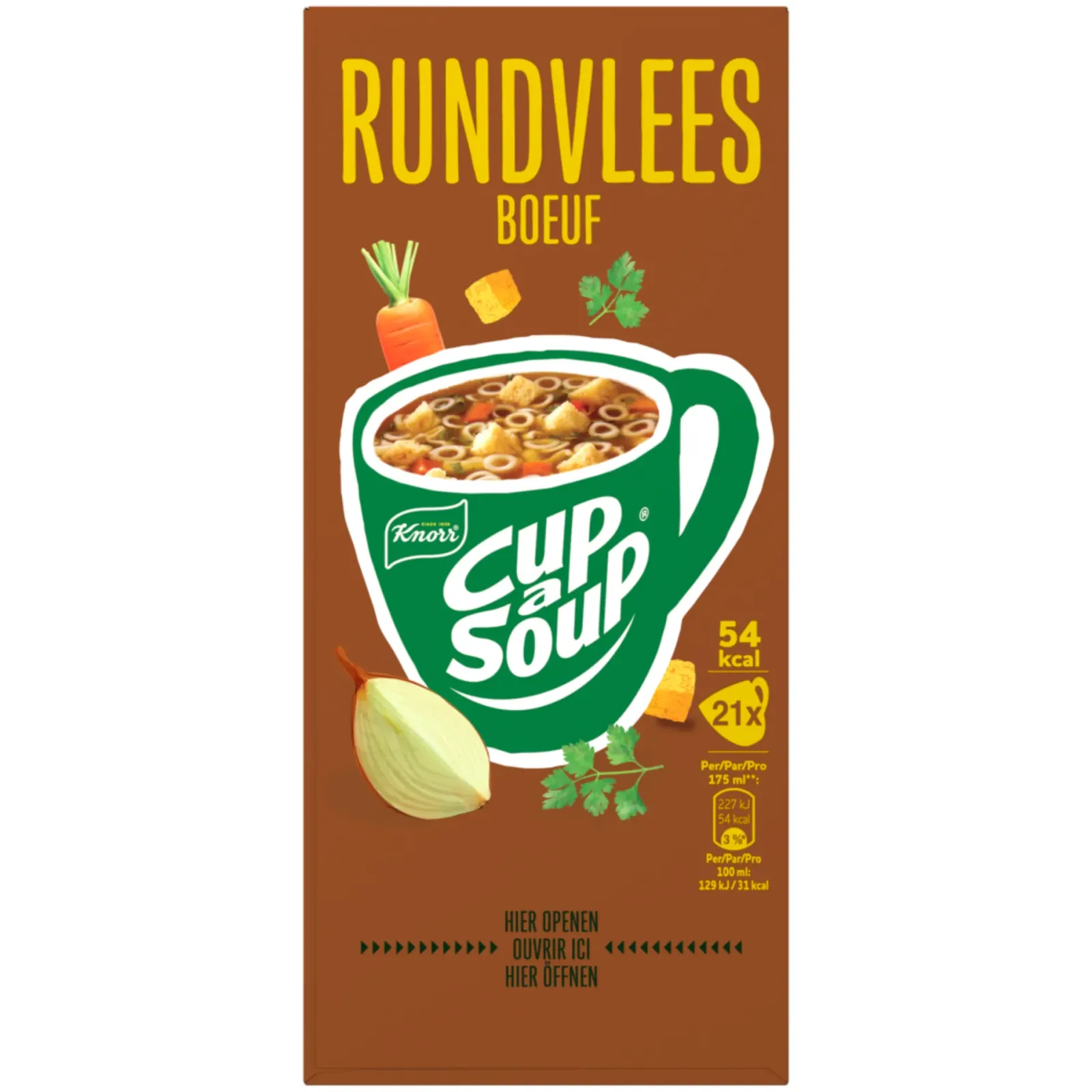 Knorr Cup-a-Soup Rundvlees (21x 175ml) Sale