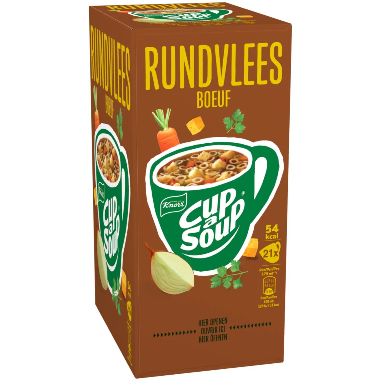 Knorr Cup-a-Soup Rundvlees (21x 175ml) Sale