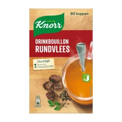 Knorr Drinkbouillon Rundvlees (80 stuks) Best