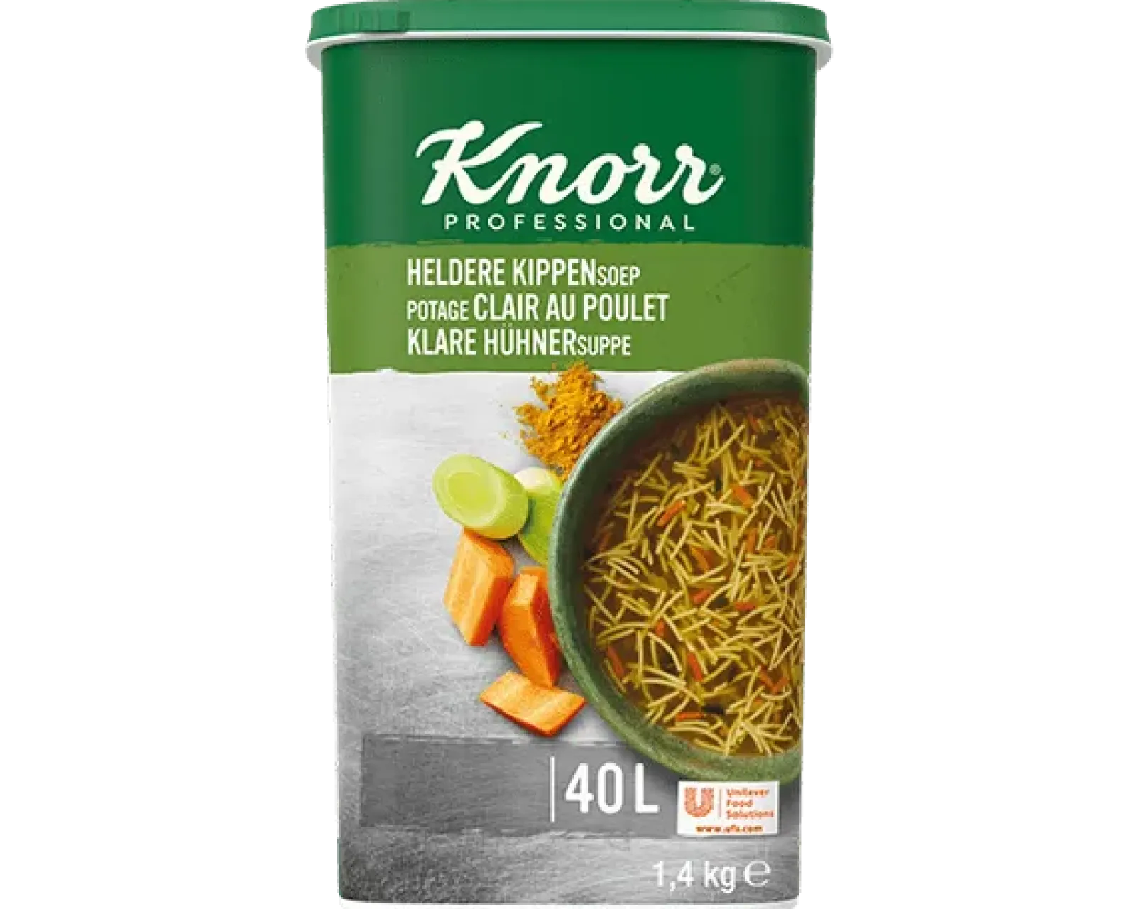 Knorr Heldere Kippensoep (40 liter) New