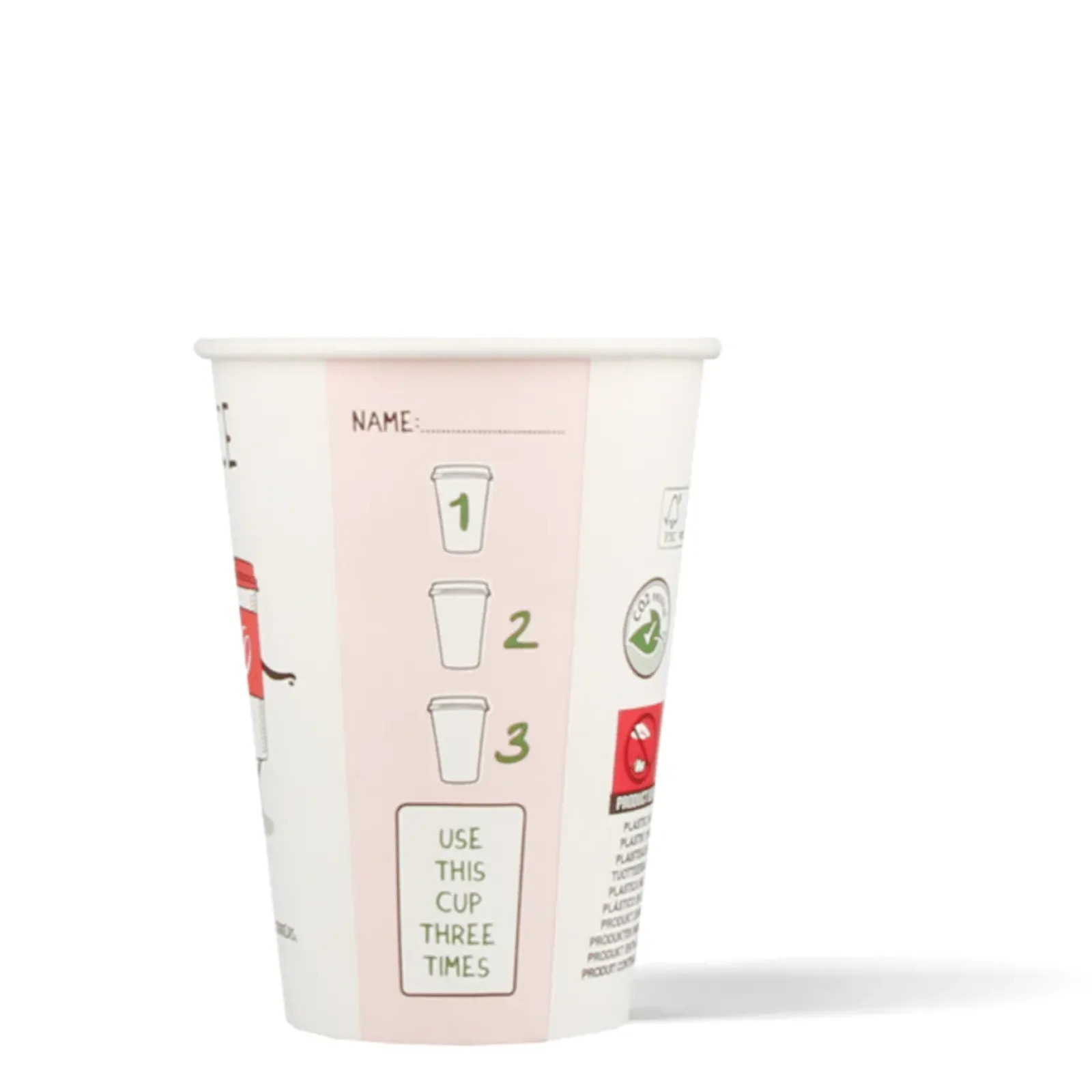Make a Difference Koffiebeker Low PE 180cc (2500 stuks) Discount