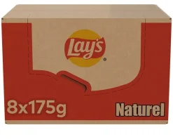 Lay's Lay’s Chips Naturel (8x 175gr) Hot