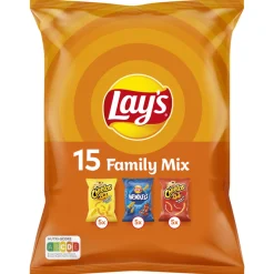 Lay's Lays Family Mix Cheetos, Nibb-it, Wokkels (8x 315gr) Hot