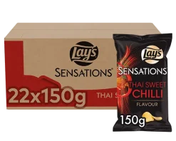 Lay's Lays Sensations Thai Sweet Chili (22x 150gr) New