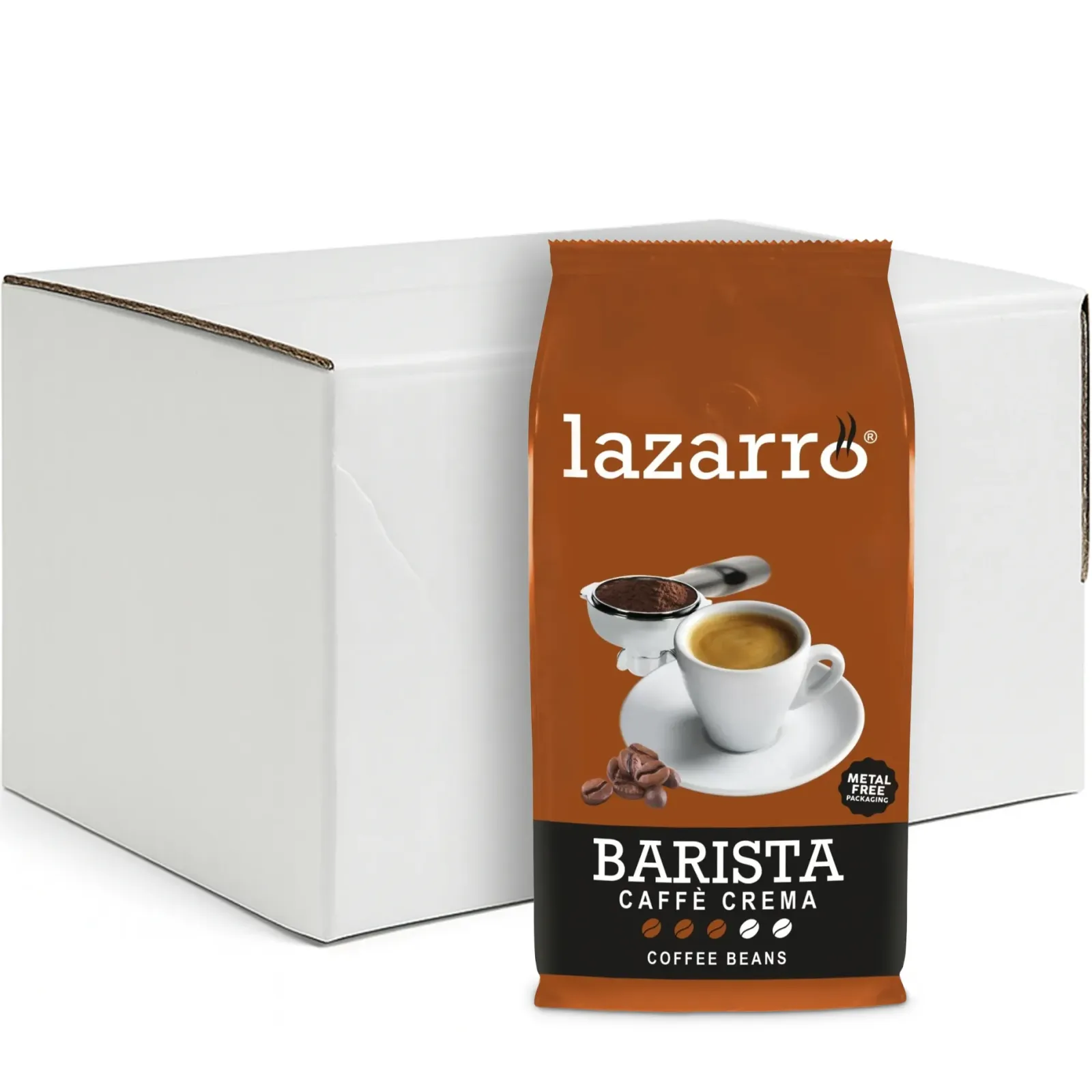 Lazarro Barista Caffè (8x 1000gr) New