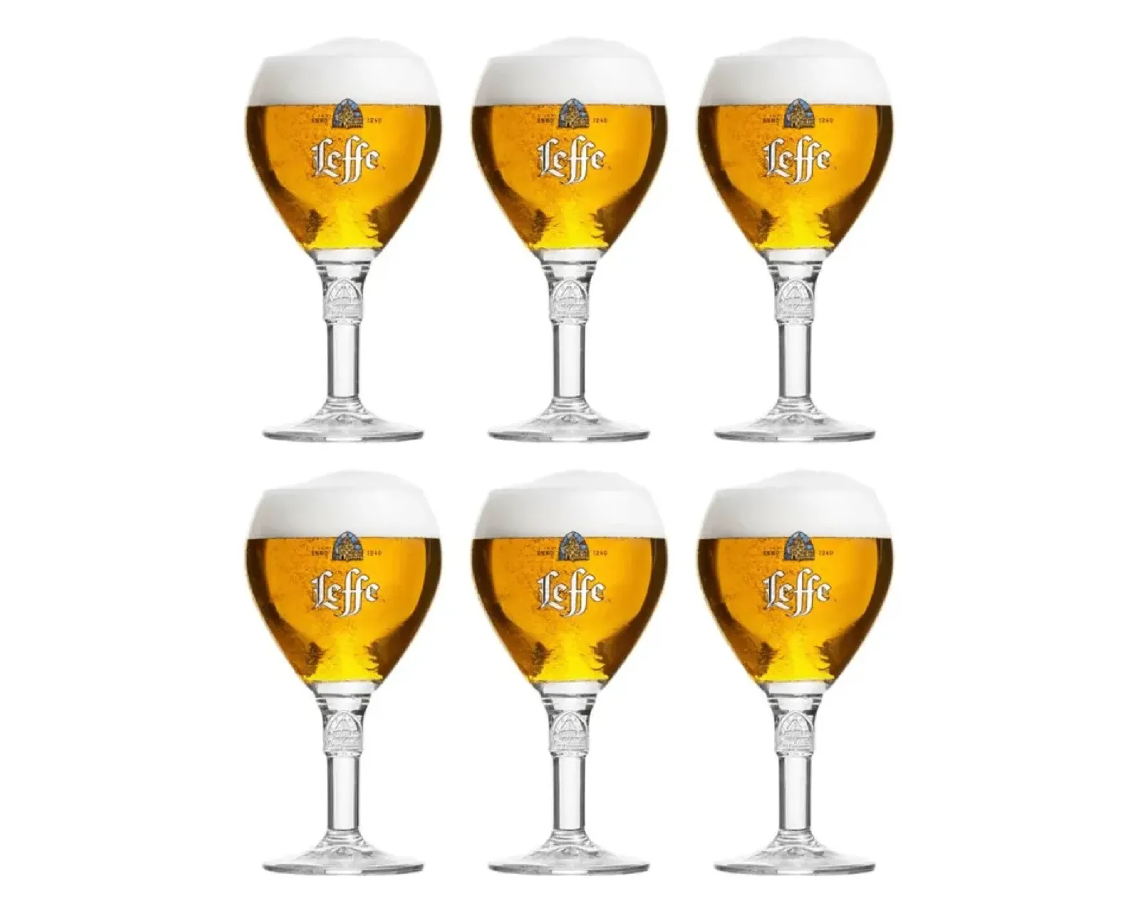 Leffe Bokaal Glas (6x 25cl) Clearance