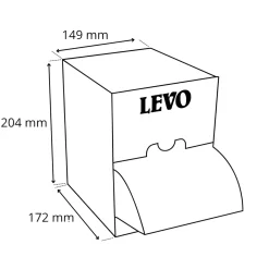 Levo Mosterd Sachets (150x 10gr) New
