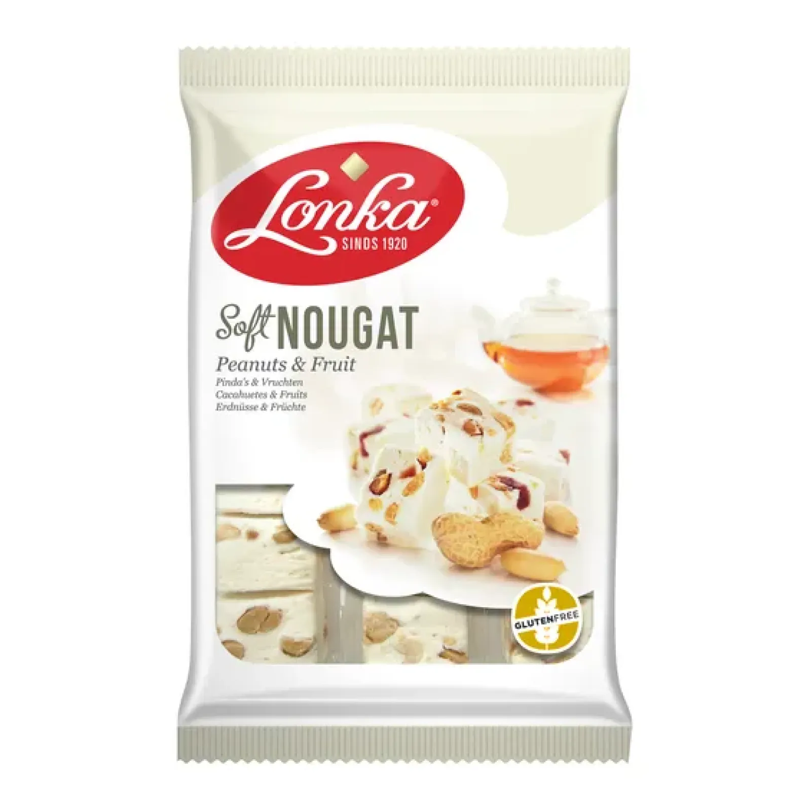 Lonka Nougat Fruit Peanut (24x 170gr) Outlet