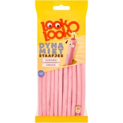 Look o Look Look-O-Look Dynamietstaafjes Aardbei (15x 110gr) Sale