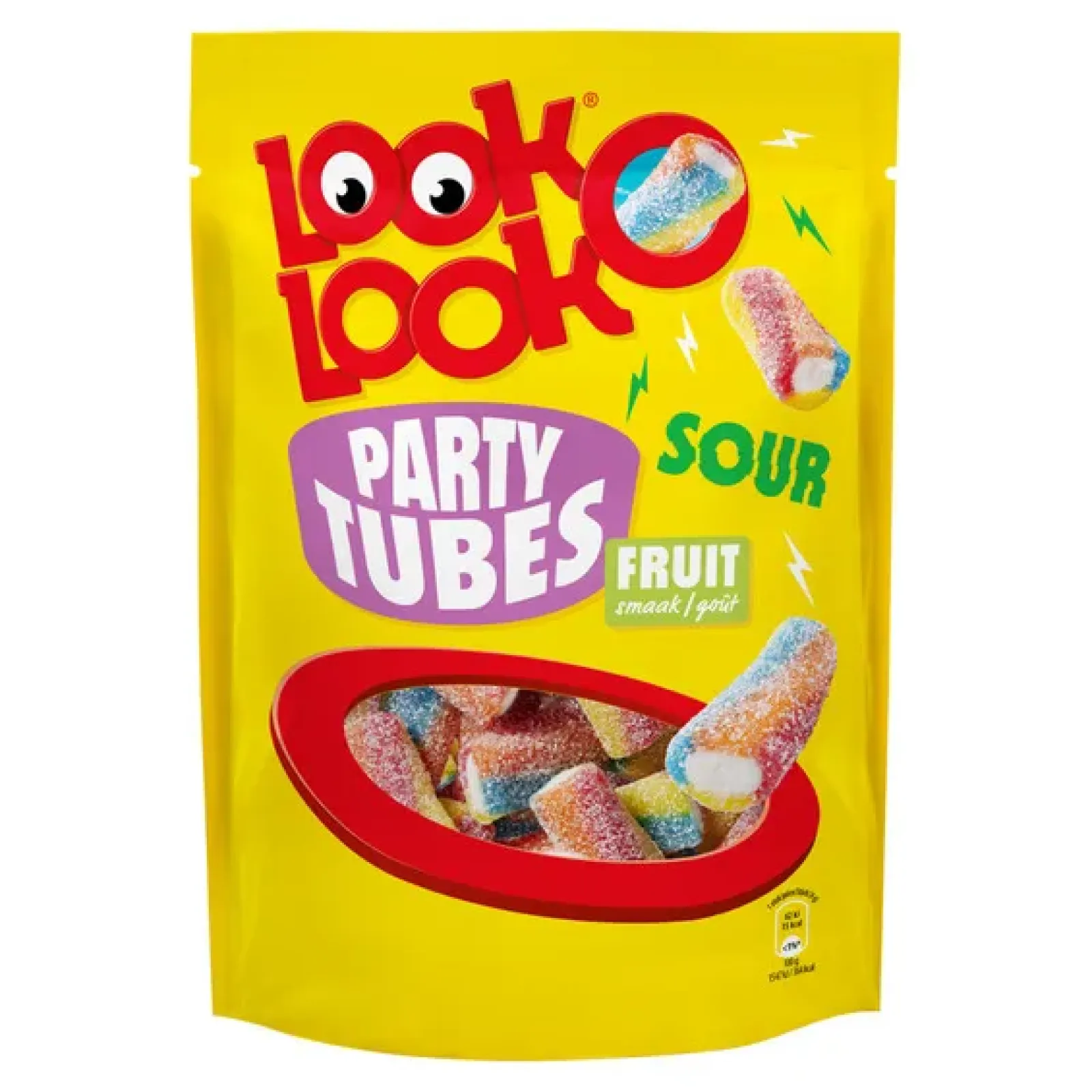 Look o Look Look-o-look party tubes zakje 160 gr Hot