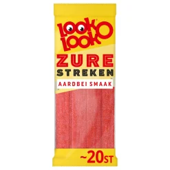 Look o Look Look-O-Look Zure Matten Aardbei (18x125gr) Hot