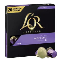 L'OR L’OR Espresso Lungo Profondo (20 cups)