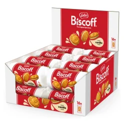 Lotus Biscoff Sandwich Cookie Vanille (16x 50gr) Clearance
