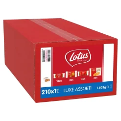 Lotus Luxe Assorti Koekjes Per Stuk Verpakt (210 stuks) Outlet