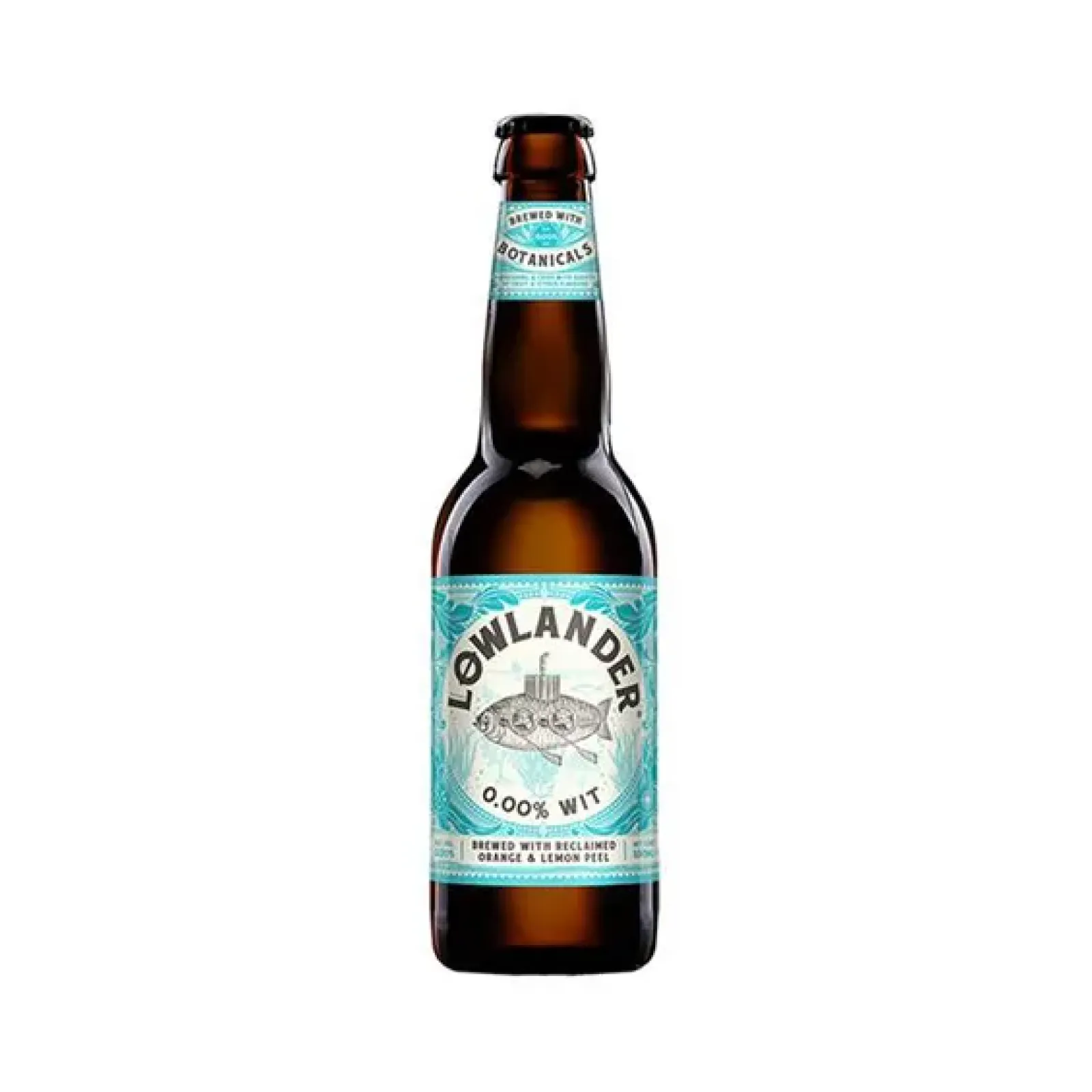 Lowlander 0.0 wit fles 33 cl Clearance