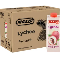 Maaza Lychee Fruit Drink Pak (8×33 cl) Hot