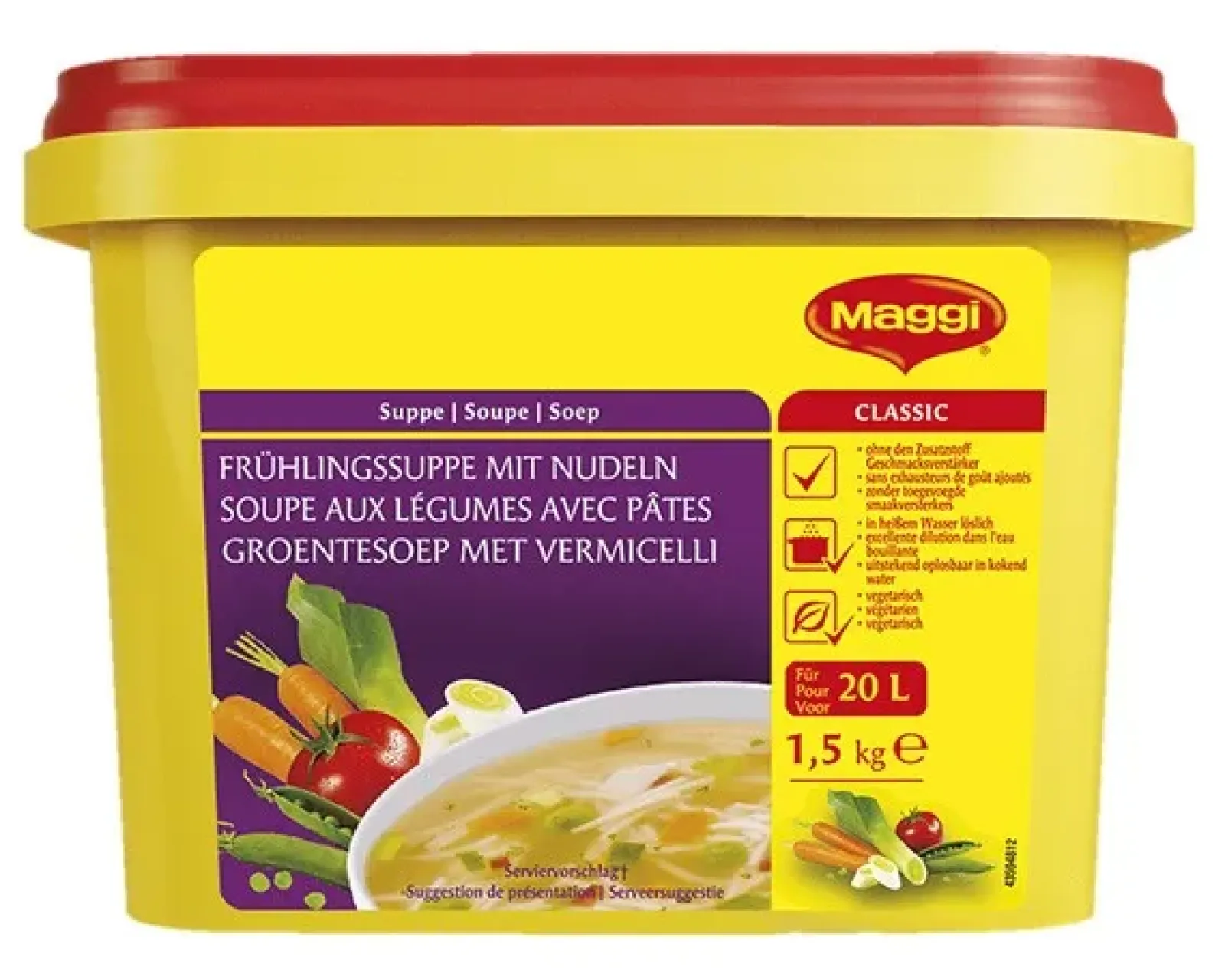 Maggi Groentesoep (20 liter) Online
