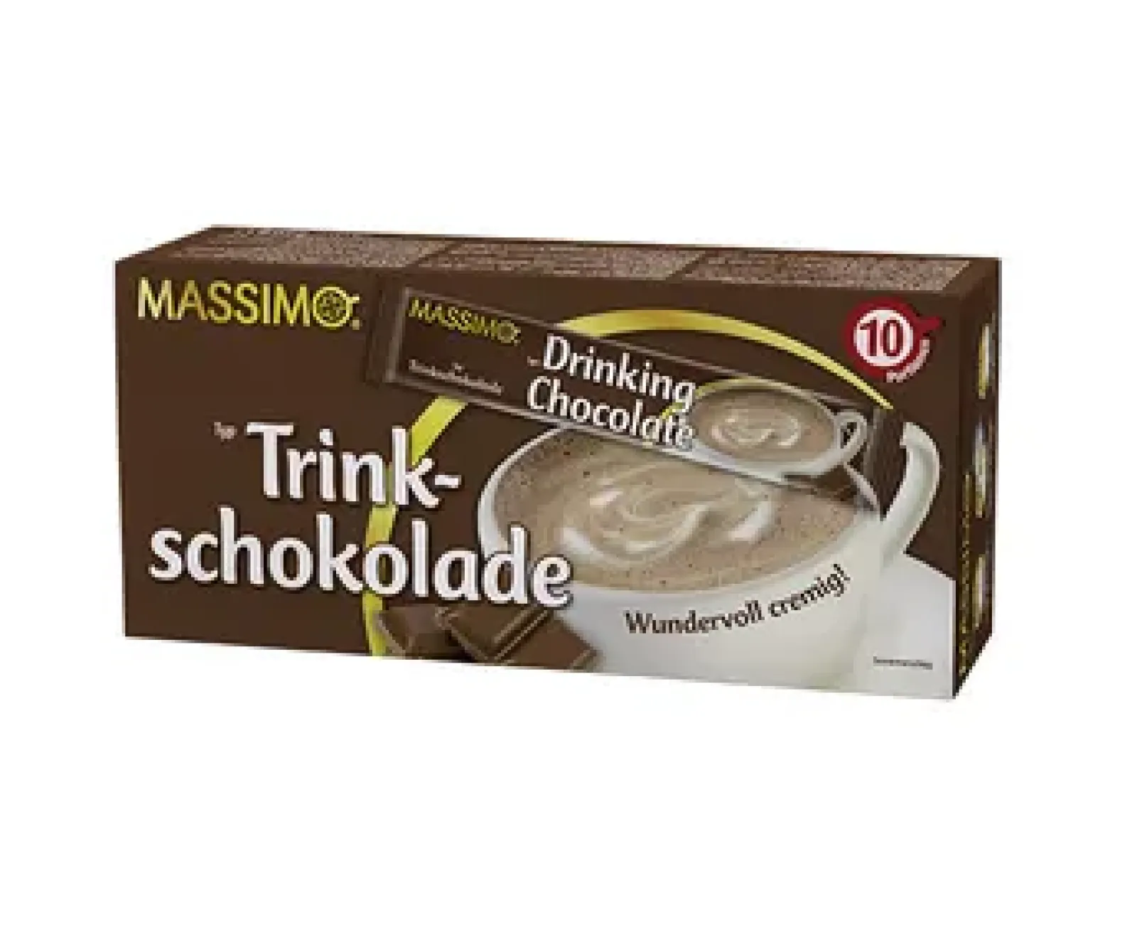 Massimo Feine Trinkschokolade (16x 250gr) New
