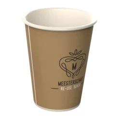 Meesterschap Reusable Plastic Koffiebeker (400x180cc) Best