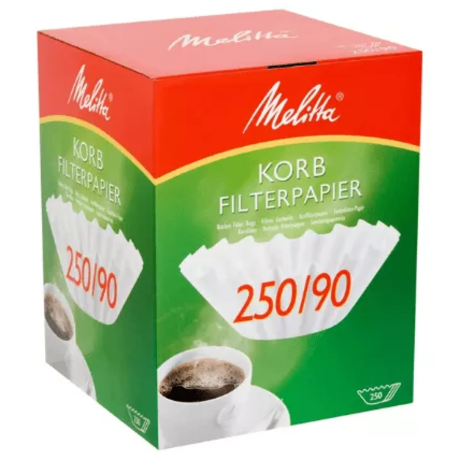 Melitta Korffilters 250 mm (250 stuks) Sale