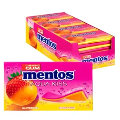 Mentos Kauwgom Aqua Kiss Strawberry Mandarin (20 stuks) Best