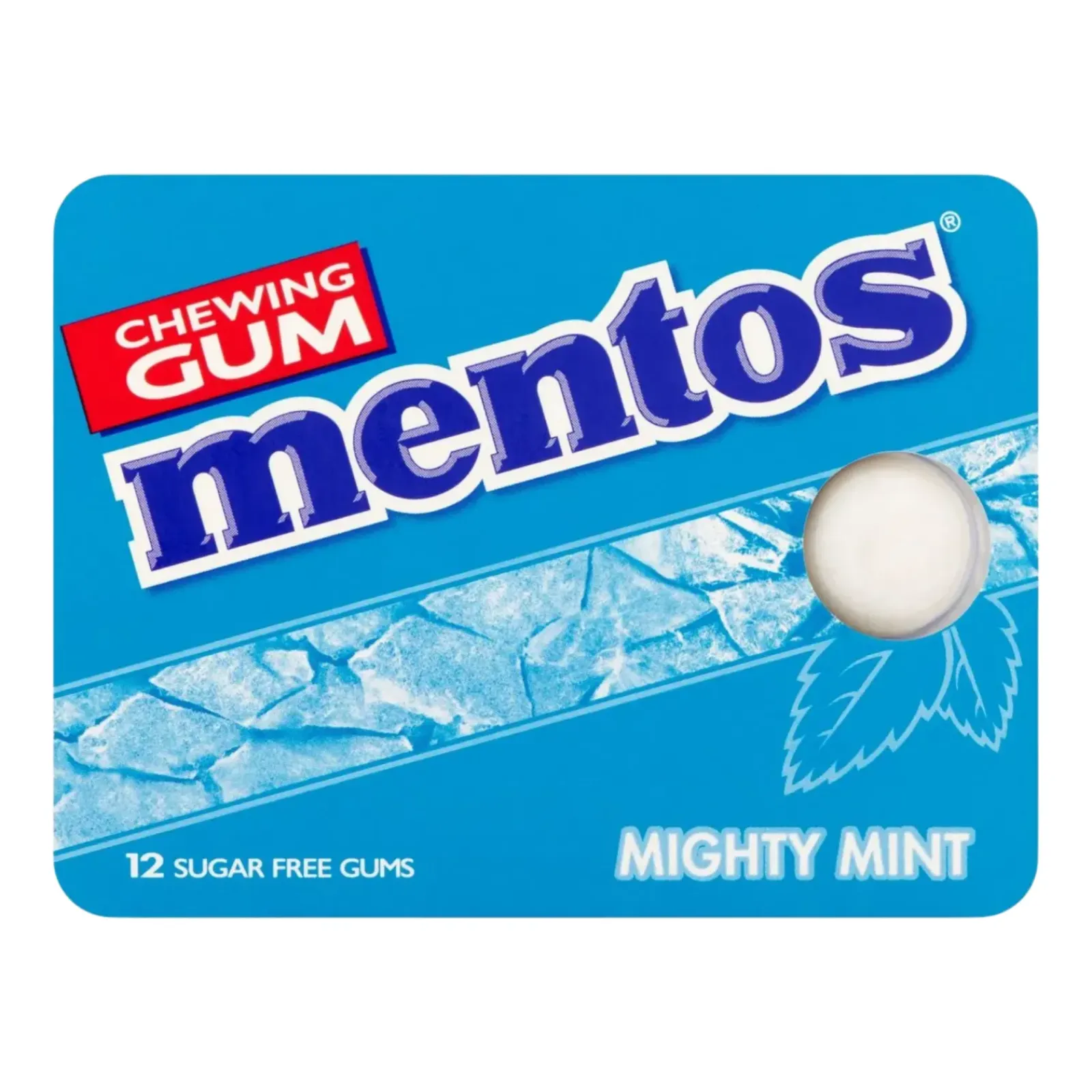 Mentos Kauwgom Mighty Mint Blister (12 stuks) New