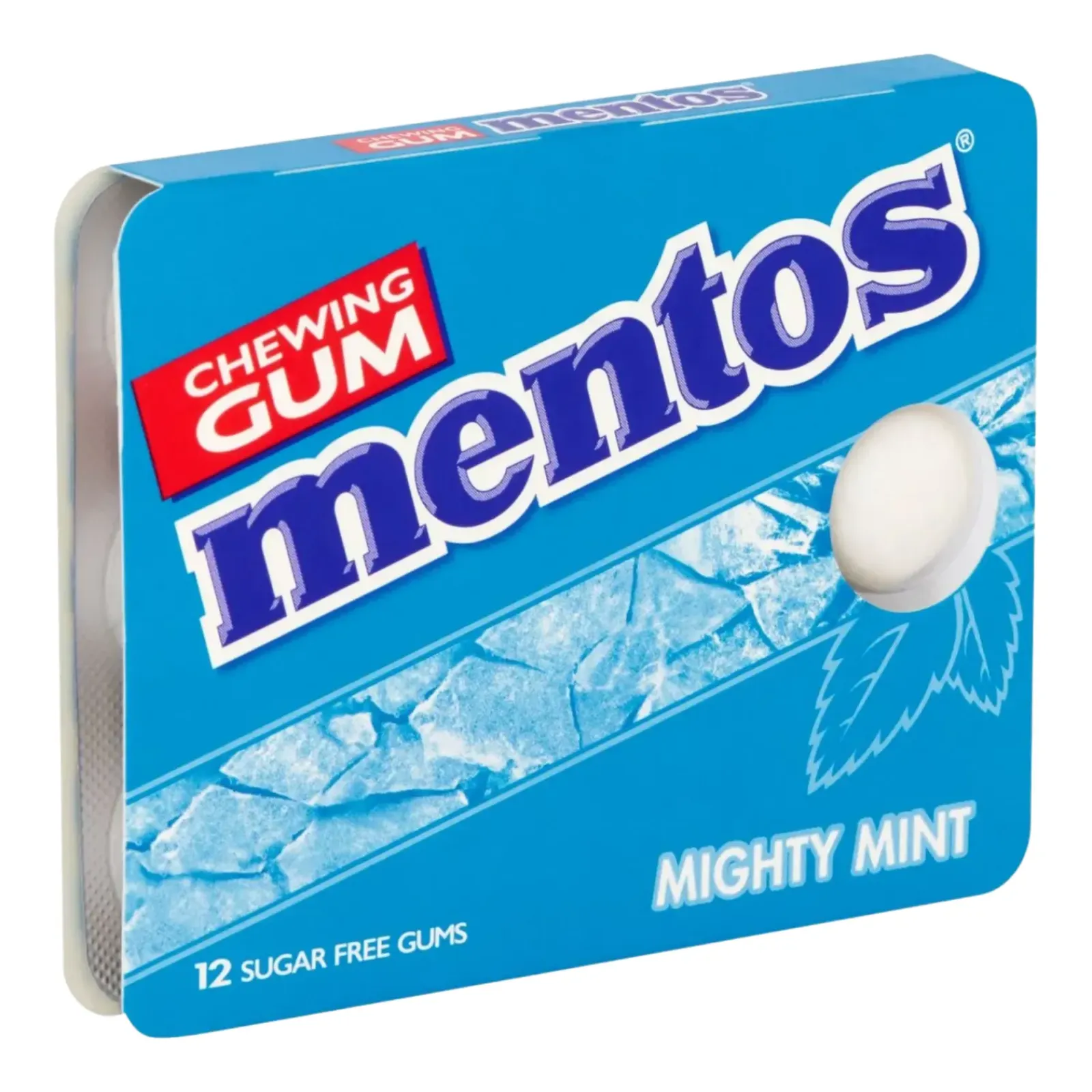 Mentos Kauwgom Mighty Mint Blister (12 stuks) New