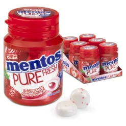 Mentos Kauwgom Pure Fresh Aardbei (6x 30 stuks) Outlet