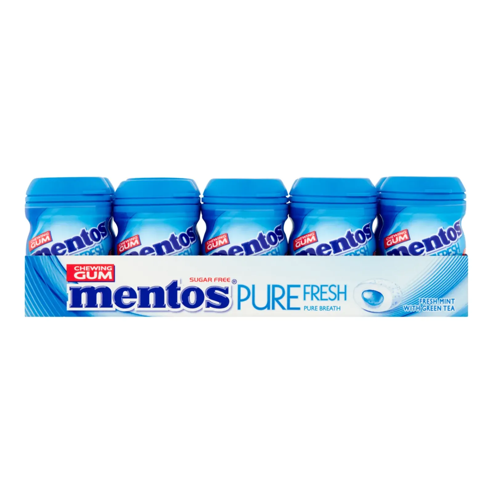 Mentos Kauwgom Pure Fresh Mint Mini (10x 24g) Hot