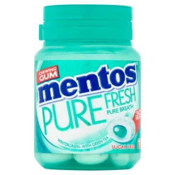 Mentos Kauwgom Wintergreen Bottle (6x 30 stuks) Clearance