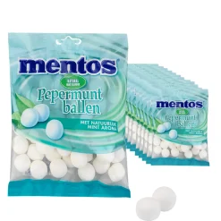 Mentos Pepermuntballen (12x 220gr) Outlet
