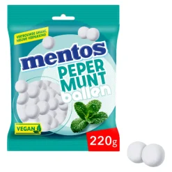Mentos Pepermuntballen (12x 220gr) Outlet