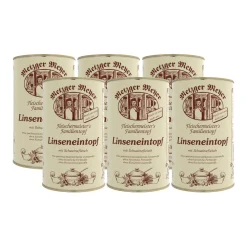Metzger Meyer Linseneintopf (6x 1.2 liter) New