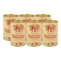 Metzger Meyer Mex Bohneneintopf (6x 1.2 liter) Hot