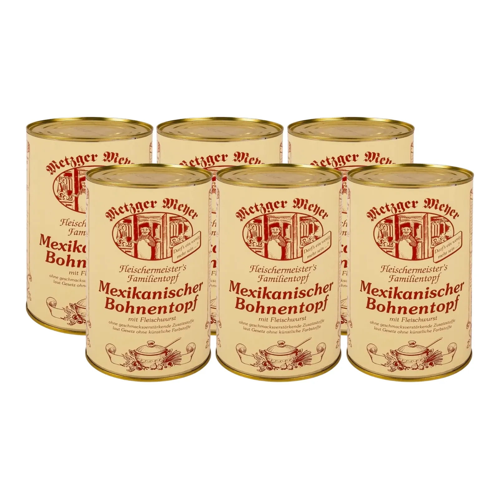 Metzger Meyer Mex Bohneneintopf (6x 1.2 liter) Hot