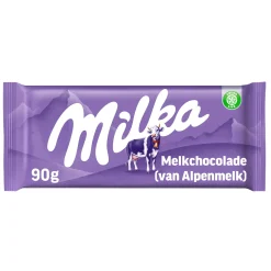 Milka Alpenmelk Flowpack (25x 90gr) Best