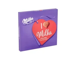 Milka Pralines Hazelnoot-nougatcrème I Love (10x 110gr) Outlet