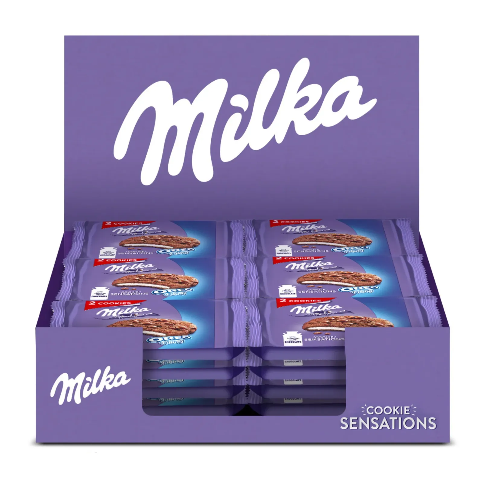 Milka Sensations Oreo Single (24x 52gr) Hot
