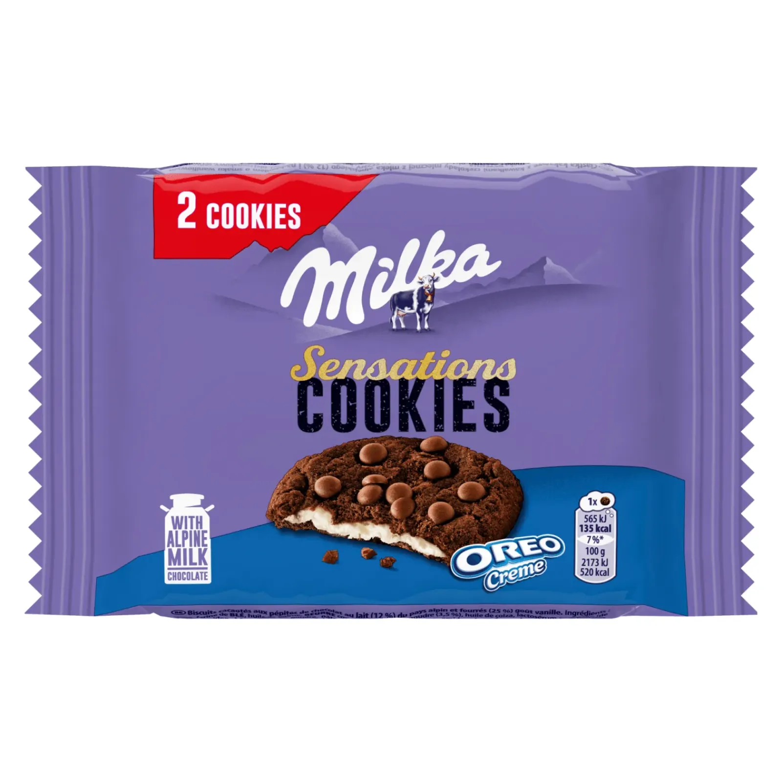 Milka Sensations Oreo Single (24x 52gr) Hot